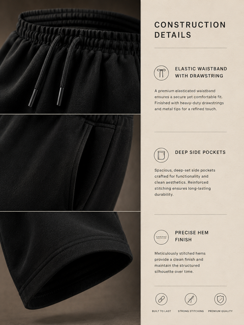 BLACK OVERSIZED JOGGERS