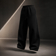 BLACK OVERSIZED JOGGERS